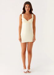 Rosier Mini Dress - Yellow