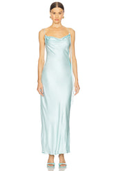 Renu Cowl Neck Maxi Dress