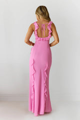 All Night Affair Maxi Dress Pink