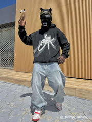 Aelfric Eden Spider Towel Embroidery Hoodie