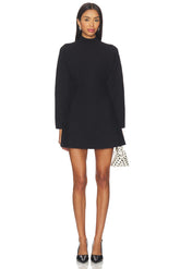 Anzu Peplum Sweater Mini Dress