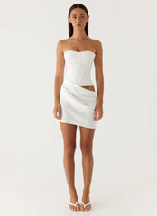 Cosmala Mini Dress - White