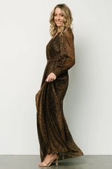 Abigail Sparkle Gown | Bronze