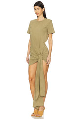 Draped Mini Dress