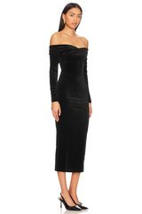 Delta Velvet Dress