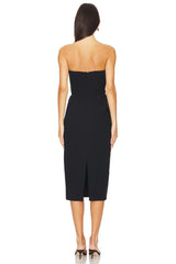 x REVOLVE Strapless Bethany Midi Dress