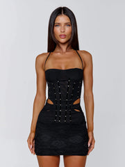 Celestine Mini Dress Black