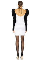 Draped Mini Dress