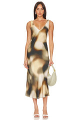 V Slip Dress