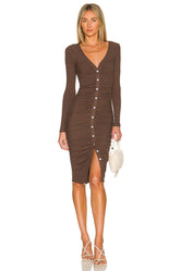 Grace Button Front Dress