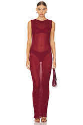 Clarice Sheer Maxi Dress