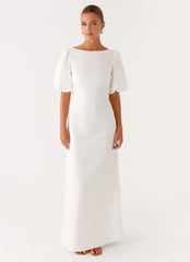 Judy Maxi Dress - White