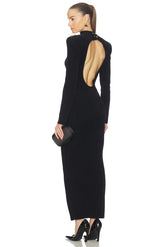 Open Back Long Dress