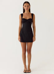 Christopha Mini Dress - Black