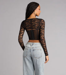 Delicate Edge Lace Bolero