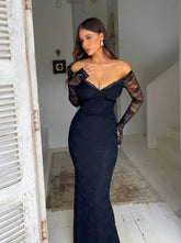 Emerson Maxi Dress Solid Black