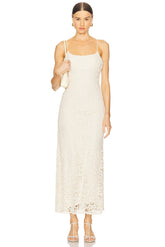 Adoni Crochet Midi Dress