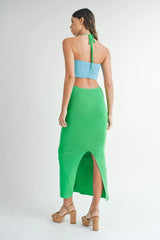 The Aqua Dress