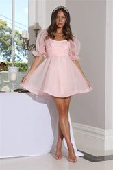 Be A Princess Mini Dress Blush