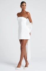 Barbara Mini Dress - Ivory