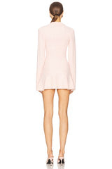 Collar Mini Dress