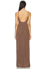 Zoey Printed Maxi Dress