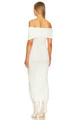 x REVOLVE Off Shoulder Sweater Midi Dress