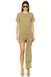 Draped Mini Dress