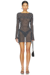 Britain Long Sleeve Dress