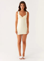 Rosier Mini Dress - Yellow