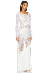 Satin Maxi Dress