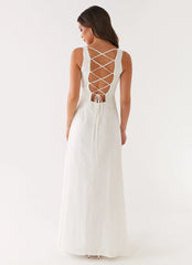Maloney Maxi Dress - White