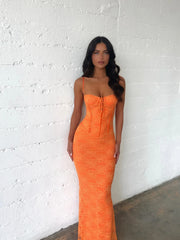 Ashby Maxi Dress Orange