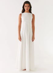 Maloney Maxi Dress - White