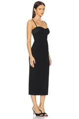 x Christina Elezaj Shea Midi Dress