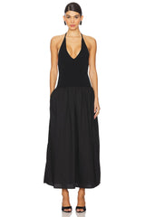 Aliah Halter Midi Dress