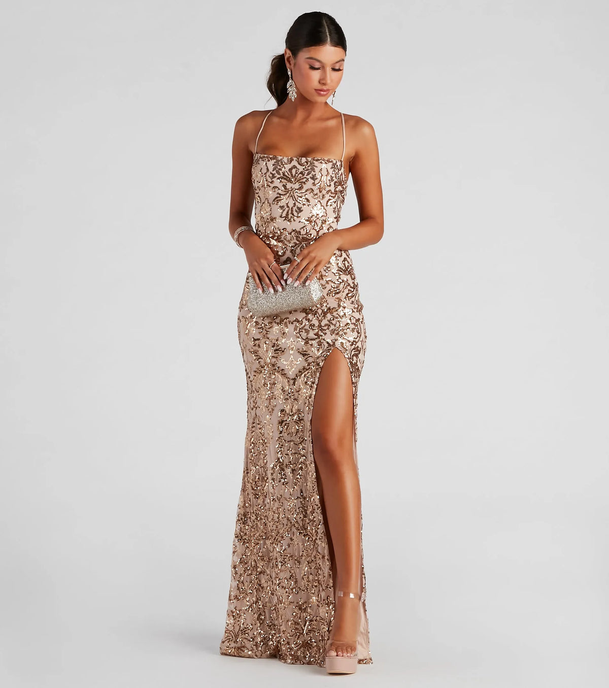 Kinsley Formal Sequin Mermaid Dress