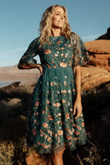 Duchess Tulle Dress | Jade Garden