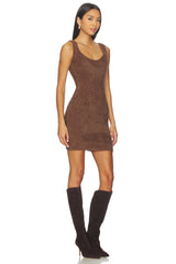 Kailey Fluffy Mini Dress