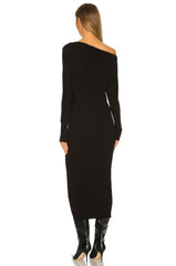 Sweater Knit Slouch Dress
