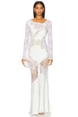 Satin Maxi Dress