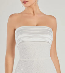 Fatima Strapless Beaded Bodycon Mini Dress