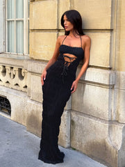 Priane Maxi Dress Black