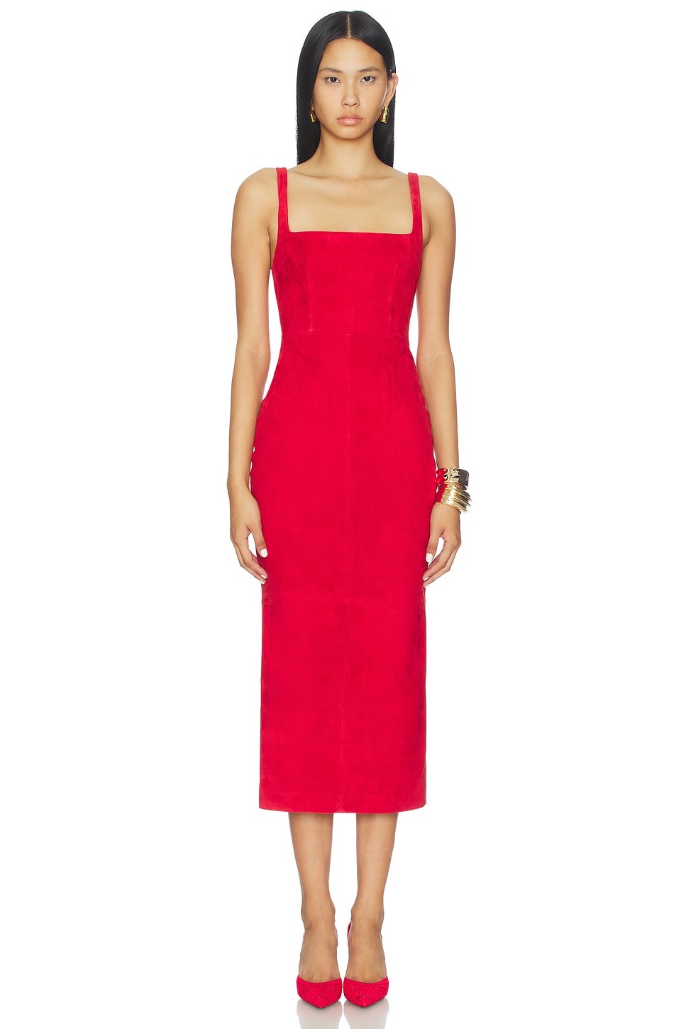 Singlet Suede Dress