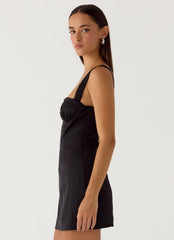 Christopha Mini Dress - Black