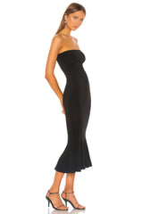 Strapless Fishtail Dress