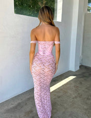 Zana Maxi Dress Pink