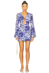Elka Sleeved Mini Dress