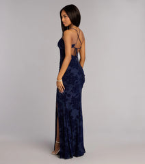 Mandy Strappy Tie-Back Mermaid Formal Dress