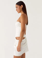 Cosmala Mini Dress - White